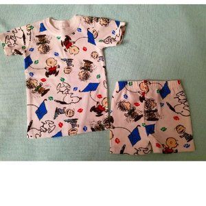 💖✨CRAZY CUTE!✨💖NEW Short Eddies Peanuts Gang (Size: 2T) Underwear Set 💖